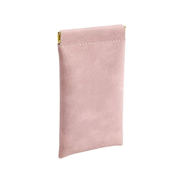 Matoen12 Glasses Case Eyeglasses Case for Women men PU Soft Glasses Sunglasses Case Portable Pink Walmart