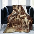 thumbnail image 2 of Soft Flannel Fleece Blanket Jamie Fraser Plush Throw Cozy Blankets for Couch Sofa 40"x30", 2 of 7