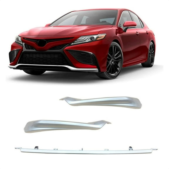 Front Bumper Lower Molding Cover Trims For Toyota Camry SE XSE 2021-2022