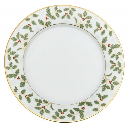 - Noritake Holly and Berry Gold Bread and Butter Plate