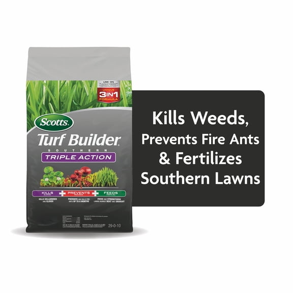 Scotts Turf Build Triple Action Lawn Fertilizer, Available for North and South