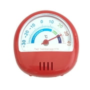 Mini Dial Pointer Refrigerator Thermometer Temperaturer Freezer Temperature Meter 3 Colors Remind Fridge Freezer Kitchen Room Temperaturer Temperature Meter Wweixi