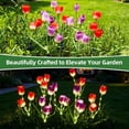 thumbnail image 6 of Tikeitoo Solar Tulip Lights Outdoor Flower Garden Lights with Bendable Stems - IP65 Waterproof 800mAh for 12H Lighting - Auto On/Off Garden Decor - Gifts for Mom, 6 of 9