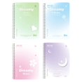 thumbnail image 4 of School Supplies Lightweight Design Writing Supplies A5/B5 Notebook Thickened Sewed Notebook Wear Smooth Writing Student Book Multi Color Portable Notebooks for School Daily Note Taking(Random Color), 4 of 9