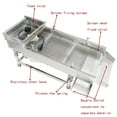 thumbnail image 4 of Vibrating Screen Deck Shaker Machine Small Size Linear Sieve Screening of Materials with 6 mm Screen, 4 of 13