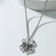 thumbnail image 4 of Collar con Cadena de hueso de serpiente Yashi colgante galvanizado plata 925 20 pulgadas, 4 of 5
