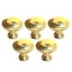 thumbnail image 4 of 5 piezas americano armario sólido hardware pequeña sa de puerta armario tiraredor tirarere muebles muebles moderna Macarena Perilla de la manija del cajón de cobre, 4 of 6