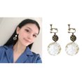 thumbnail image 4 of Boucles d'Oreilles pour Femmes Mode Simple Boucles d'Oreilles Pendantes Boucles d'Oreilles Déclaration, 4 of 7