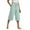 Mint Green, variant on Taqqpue Women Linen Pants Wide Leg Pants High Waist Drawstring Casual Loose Beach Pant Capri Trousers with Pocket