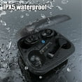 thumbnail image 5 of Wireless Earbuds Bluetooth Headphones, Ear Buds with Deep Bass, 40H Long Playtime, Power Display, IPX7 Waterproof in Ear Earphone with Mic for Phone Tablet Sports Workout,Black, 5 of 8