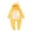 Yellow, variant on Cathalem Bunny Style Hooded Baby Winter Warm Fleece Long Sleeve Jumpsuit Romper Outwear Bonds Baby Clothes Yellow 6-12 Months
