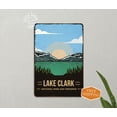 thumbnail image 2 of Lake Clark National Park and Preserve Sign Vintage Looking Decorative Signs Home Décor Gift 12x18 Matte 112180086026, 2 of 5