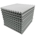 thumbnail image 2 of 10Pack Panneau de Mousse Acoustique Triangulaire Mousse de Rembourrage Insonorisant, 2 of 8