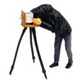 thumbnail image 5 of Miniature Miniature People Model Figurines Resin Figures Landscape Desktop Ornament , Camera, 5 of 8