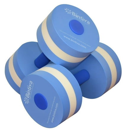 Aqua Dumbbell Set - Provides Resistance For Water Aerobics Fitness and Pool Exercises - 1 Pair - 3 Sizes Available -