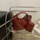 thumbnail image 3 of Bolso Bandolera Compras Mujer Cuero PU 2 Piezas Correa Ancha Ajustable, 3 of 9