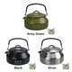 thumbnail image 4 of Hervidor para Acampar Ultraligero Acero Inoxidable 0 8 L Con Asa Viajes () Verde, 4 of 7