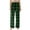 Green, variant on Women's Pajama Pants Lightweight Casual Comfy Palazzo Pants, Plaid Print Sleepwear Loungewear Bottoms with Pockets,Dark Gray,L
