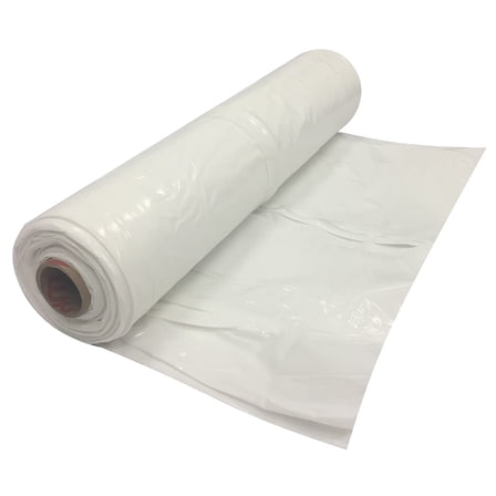 Flame Retardant Plastic Poly Sheeting 6 Mil - 12' x 100'