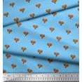thumbnail image 3 of Soimoi Velvet Fabric Elephant Face Animal Print Fabric by The Yard 58 Inch Wide, 3 of 3