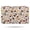 Colorful Mushroom Collection, variant on Colorful Mushroom Collection White Pattern Bathroom Rugs Mat,Non Slip Microfiber Bathroom Rug,Rubber Backing,Soft Bathroom Mats for Bathroom Floor,Tub and Shower,17x27in(43x68cm)