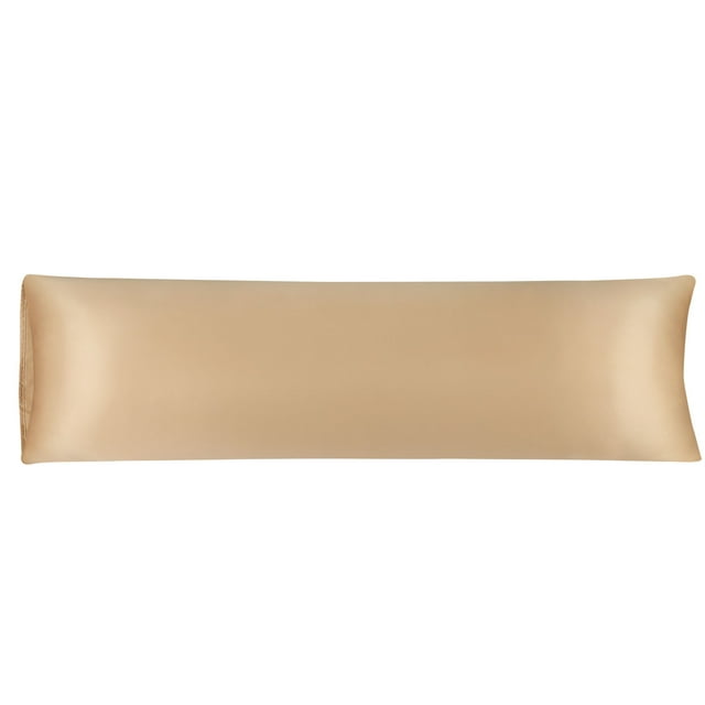 Unique Bargains Satin Body Pillow Case Luxury Cooling Anti-wrinkle Silky Long Pillowcase
