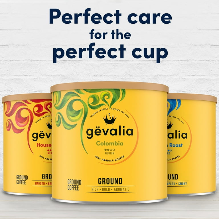 2 pack) Gevalia Colombia Medium Roast Ground Coffee, 31.9 oz