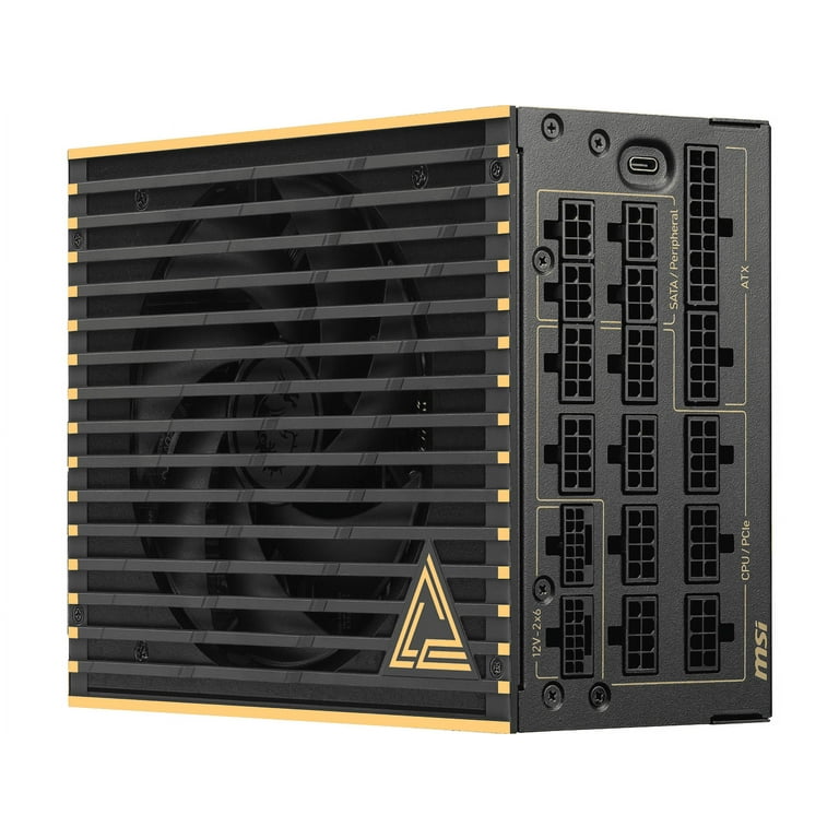 MSI - MEG Ai1600T PCIE5, 80+ TITANIUM Full Modular Gaming PSU