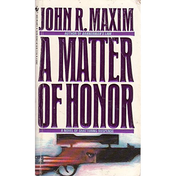 Pre-Owned A Matter of Honor, 9780553299205, 0553299204, Paperback, First Edition edition