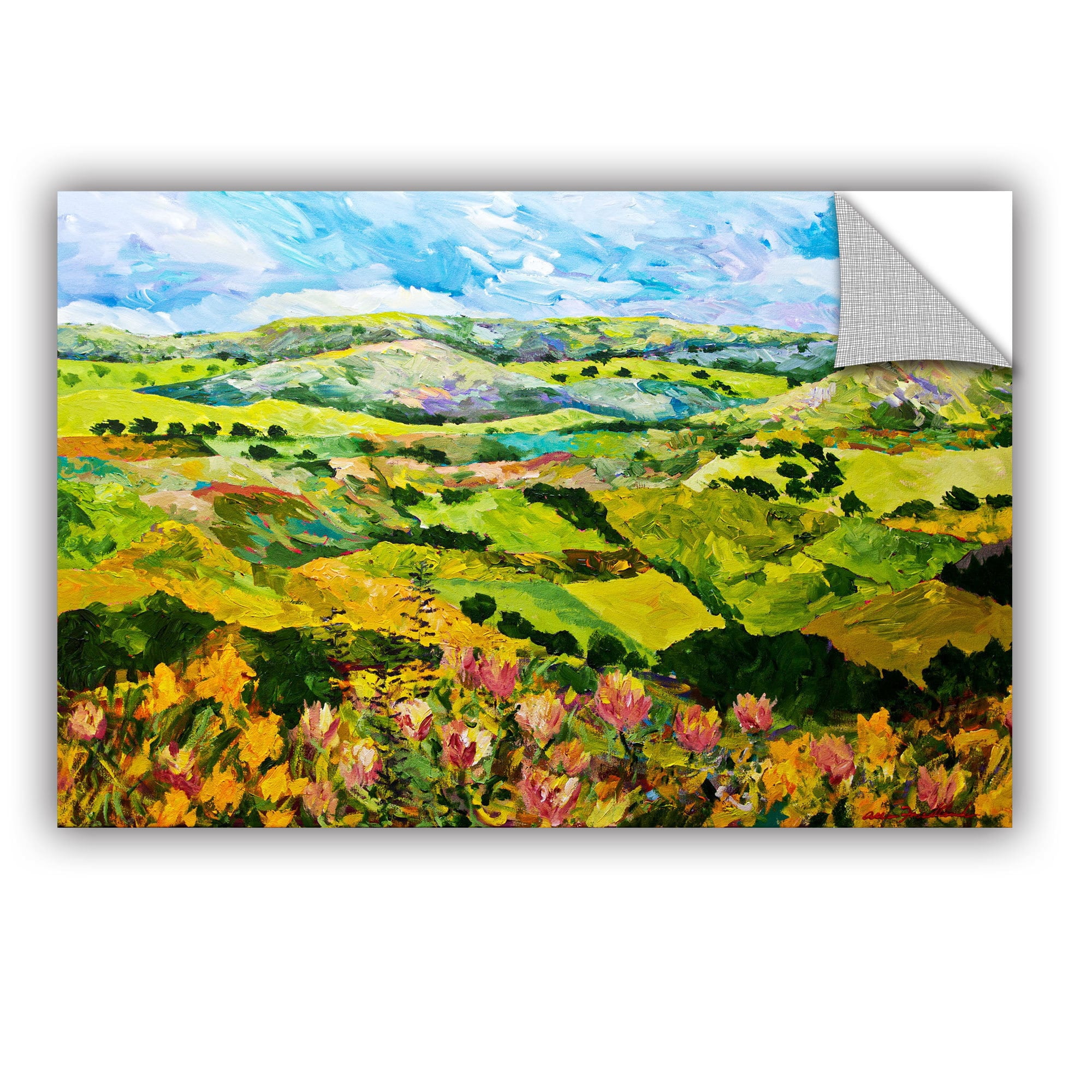 ArtAppealz Allan Friedlander "Half Way Home" Removable Wall Art