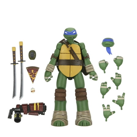 NECA x Teenage Mutant Ninja Turtles (2012 Cartoon) - 7" Scale Action Figure - Leonardo