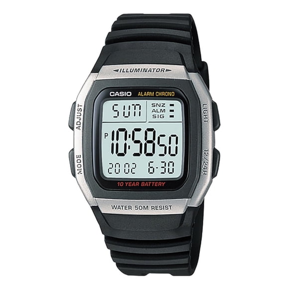 Reloj CASIO W-96H-1AVCF Illuminator Retro-Negro negro 36 mm Casio W-96H-1AVCF
