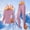 Pink, variant on Naittoop Thermal Underwear for Women Long Johns Set Fleece Lined Base Layer Cold Weather Winter Long Sleeve Shirts & Bottoms