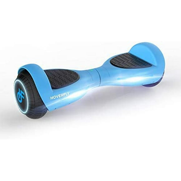 HoverFly Flash Hoverboard Self Balancing Scooter with UL2272 Certified, 50.4Wh Lithium-Ion Battery, LED 6.5 inch Wheels, Dual 150W Motor up to 8km/h for 44lb-88lb Kids(Blue)