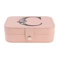 thumbnail image 7 of Unique Bargains Jewelry Box Small PU Leather Jewelry Organizer Case Storage Display Holder Pattern C, 7 of 7