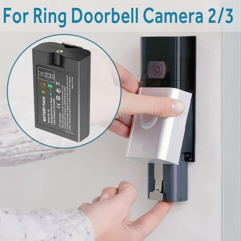 Battery Pack How Long Does Ring Battery Last Ring 8VR1S7 Spotlight