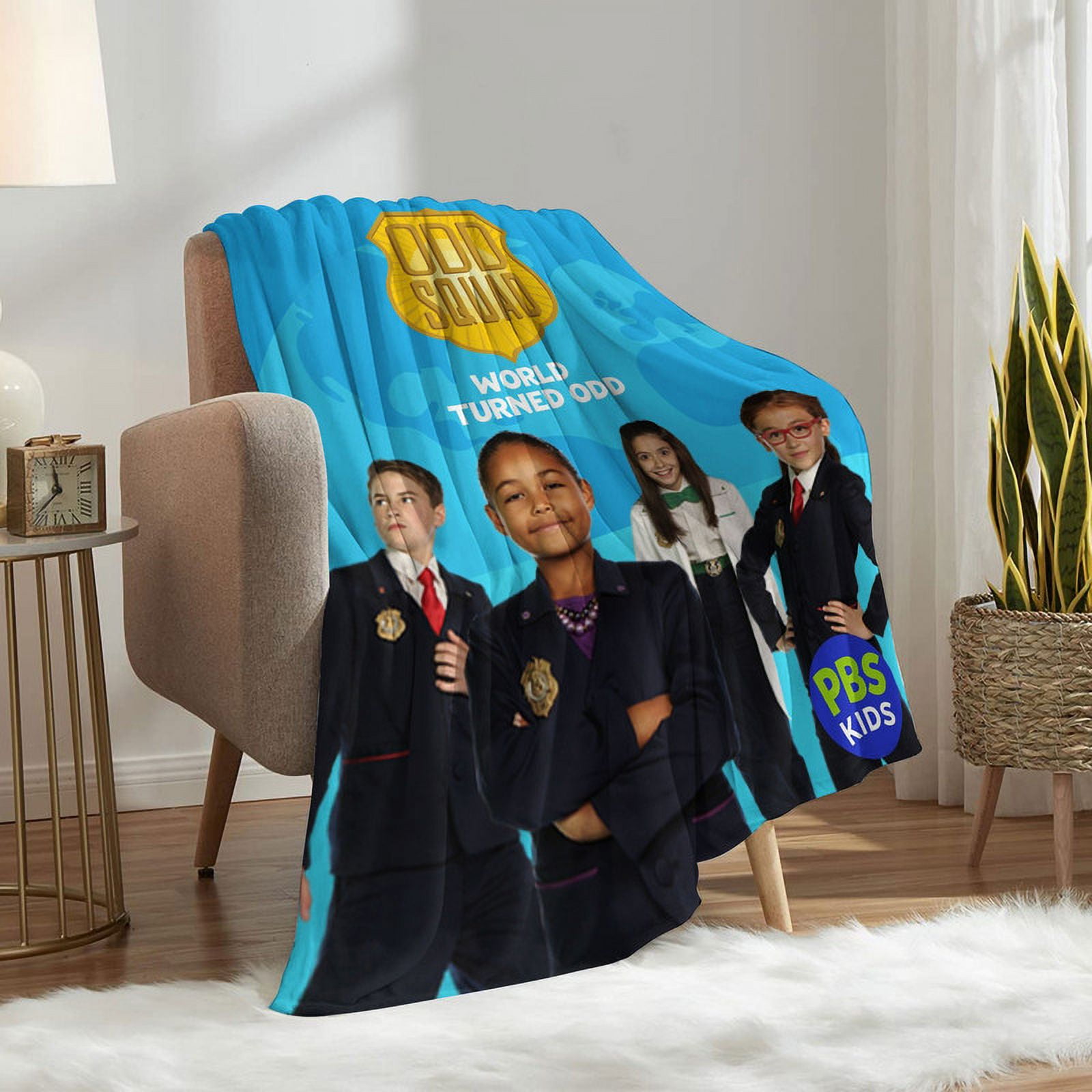 Odd Squad Throw Blanket Gifts for Fans Lover Girls Boys Women Present Hoodie Him Bed 50"x60"