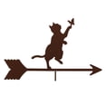 thumbnail image 7 of EZ Vane Cat & Butterfly Weathervane — Roof Mount, Wind Cups, Antique Copper Finish, Steel with Durable Triple Powder Coating, Handcrafted in USA, 7 of 7
