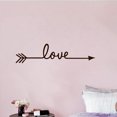thumbnail image 2 of Bearachild Etiqueta de la pared de la flecha del amor cambia instantáneamente el aspecto de la habitación cambia instantáneamente el aspecto de Decoración del hogar, 2 of 6