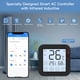 thumbnail image 4 of Controlador de aire acondicionado inteligente Tuya Wifi IR, termostato con pantalla LCD, control por aplicación, sensor de temperatura y humedad, monitor compatible con el hogar para minisplit, 4 of 7