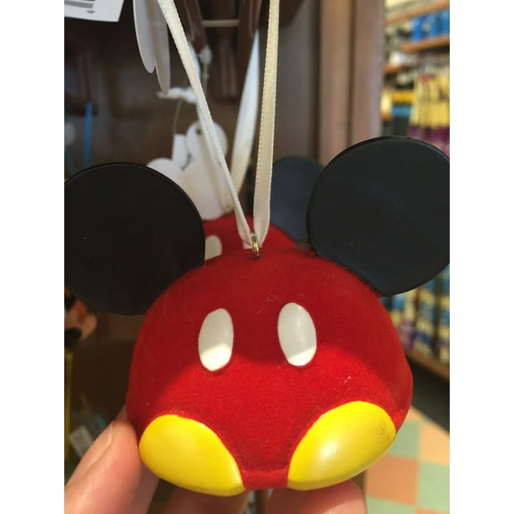 disney parks mickey mouse christmas ear hat ornament parts tail new with tags