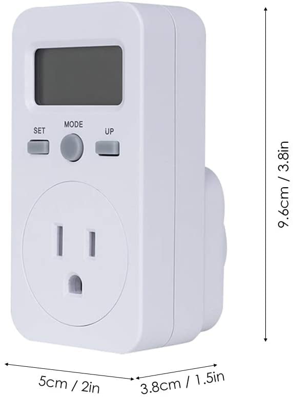 Power Consumption Meter #1 Plug-in Power Consumption Meter Switch Electronic Energy Monitor Socket 