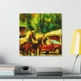 thumbnail image 3 of Horse and Carriage Stride - Canvas, 3 of 10