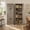Gray, variant on Kitchen Pantry Cabinet,Freestanding Pantry Storage Cabinet with 2 Doors and Shelves,60.6" Cupboard,Modern Cabinet for Bathroom,Dining Room,Living Room,Black