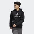 thumbnail image 6 of adidas Men's Game and Go Badge of Sport Aeroready Pullover Hoodie - Black (X-Large), 6 of 7