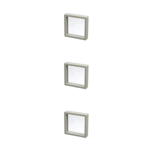 Qarigey Caja de joyería de película PE transparente Anillos Organizador de almacenamiento de regalos Soporte práctico Vitrina multifuncional S Verde Type1 NO1 Qarigey CBP374951