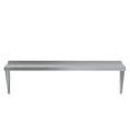 thumbnail image 2 of AmGood 18" Width x 48" Length | Stainless Steel Wall Shelf | Square Edge | Metal Shelving | Heavy Duty | Commercial Grade | Wall Mount | NSF Certified, 2 of 6