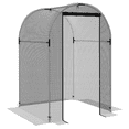 thumbnail image 1 of Outsunny 4 ft. x 4 ft. Patio Galvanized Steel Plant Protection Tent Crop Cage, 1 of 4