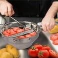 thumbnail image 4 of leyfeng Molino de alimentos de acero inoxidable con 3 discos de molienda para triturar alimentos de cocina para salsa de sopa, 4 of 6