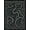 Black Gray, Pattern 6, variant on ODIKA Gothic Serpentine Snake Forest Mystical Symbols Whimsy Tattoo Non-Slip Chair-Friendly for Home Office, Gaming Room, Under Desk